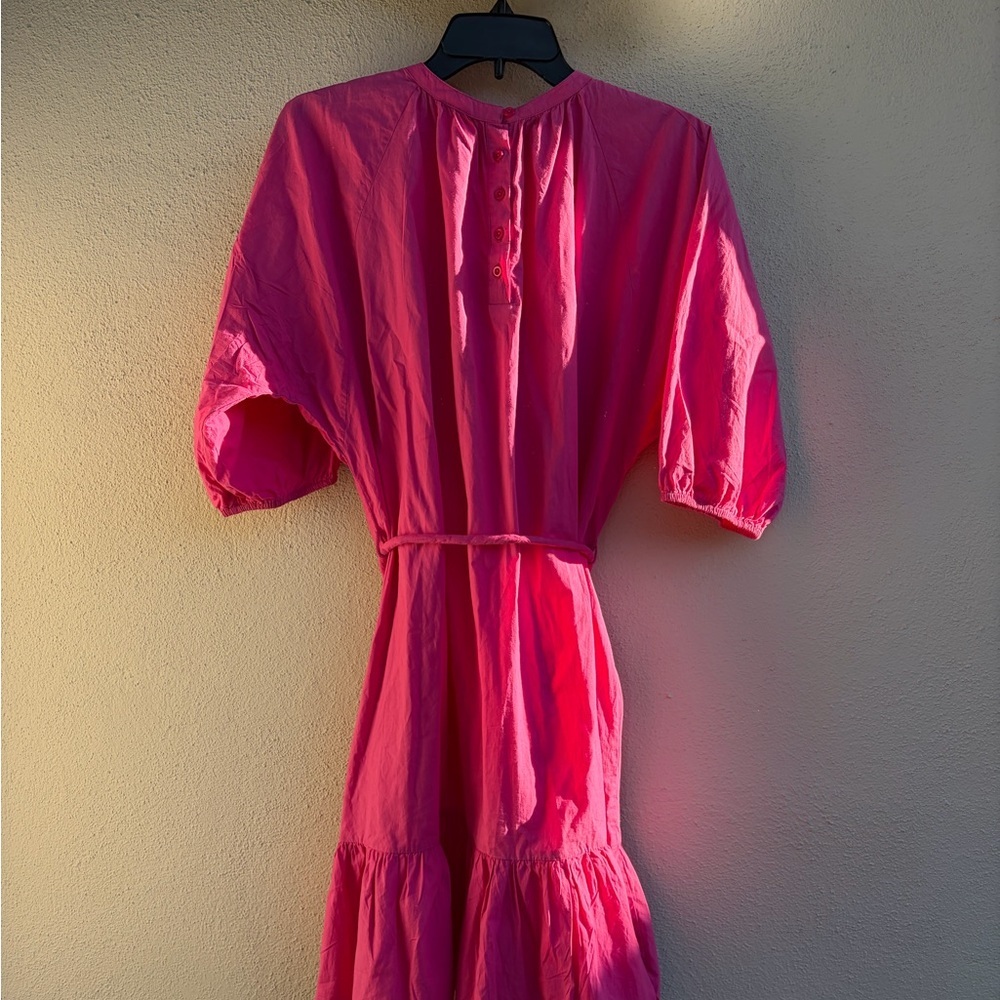 Apiece Apart Vibrant Pink Mini Dress - Picture 7 of 11